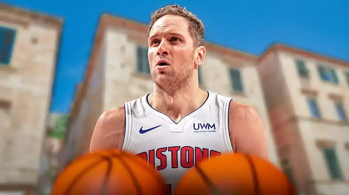 Bojan Bogdanovic in front of his home in Croatia.