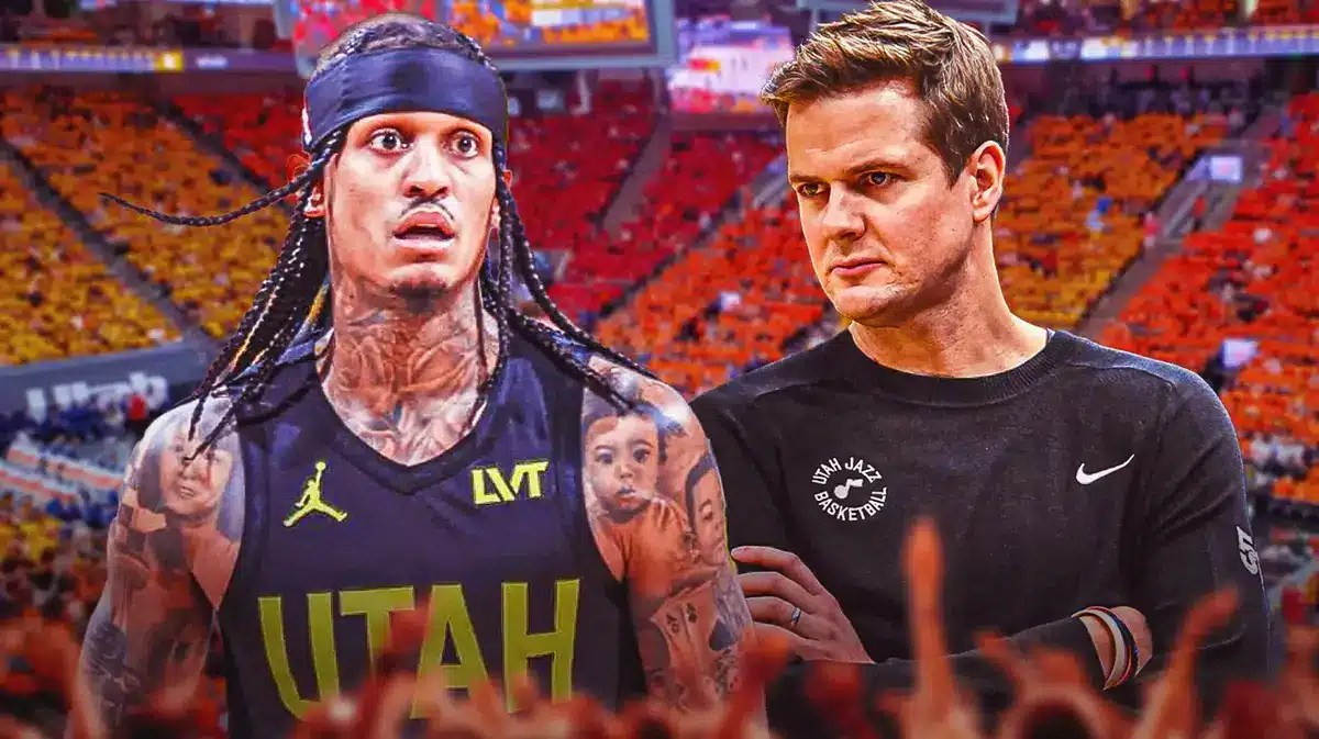 Will Hardy and Jazz Jordan Clarkson after win over Luka Doncic Mavs