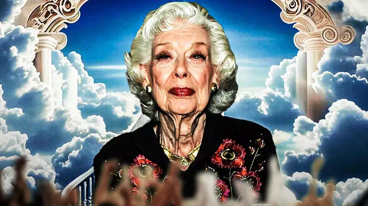 Joyce Randolph in heaven.