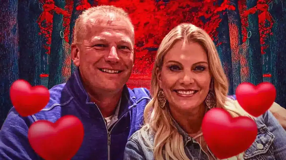 University of Washington football coach Kalen DeBoer and wife Nicole DeBoer.