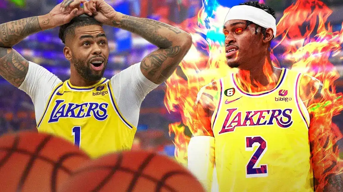 Lakers' D'Angelo Russell, Jarred Vanderbilt on fire