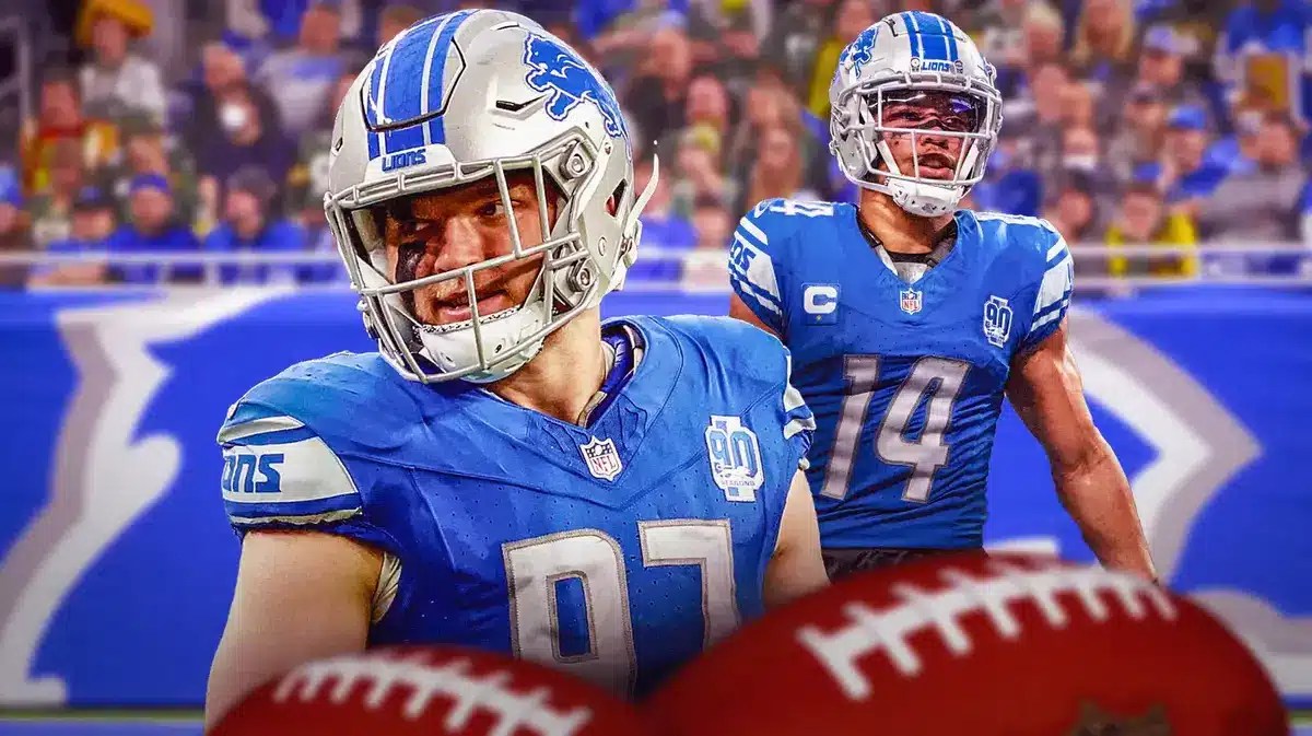Aidan Hutchison and Amon-Ra St. Brown spoke on the controversial Lions-Cowboys ending.