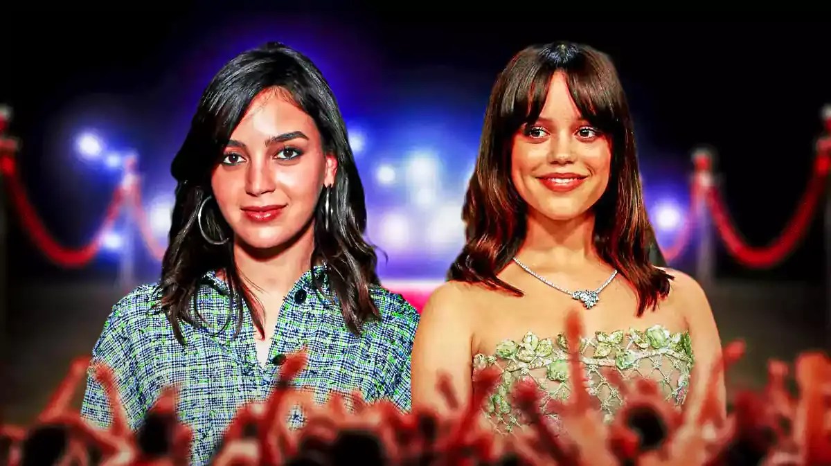 Scream stars Melissa Barrera and Jenna Ortega.