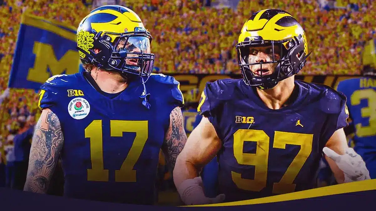 The Michigan football team got an announcement on the NFL from a defensive end.
