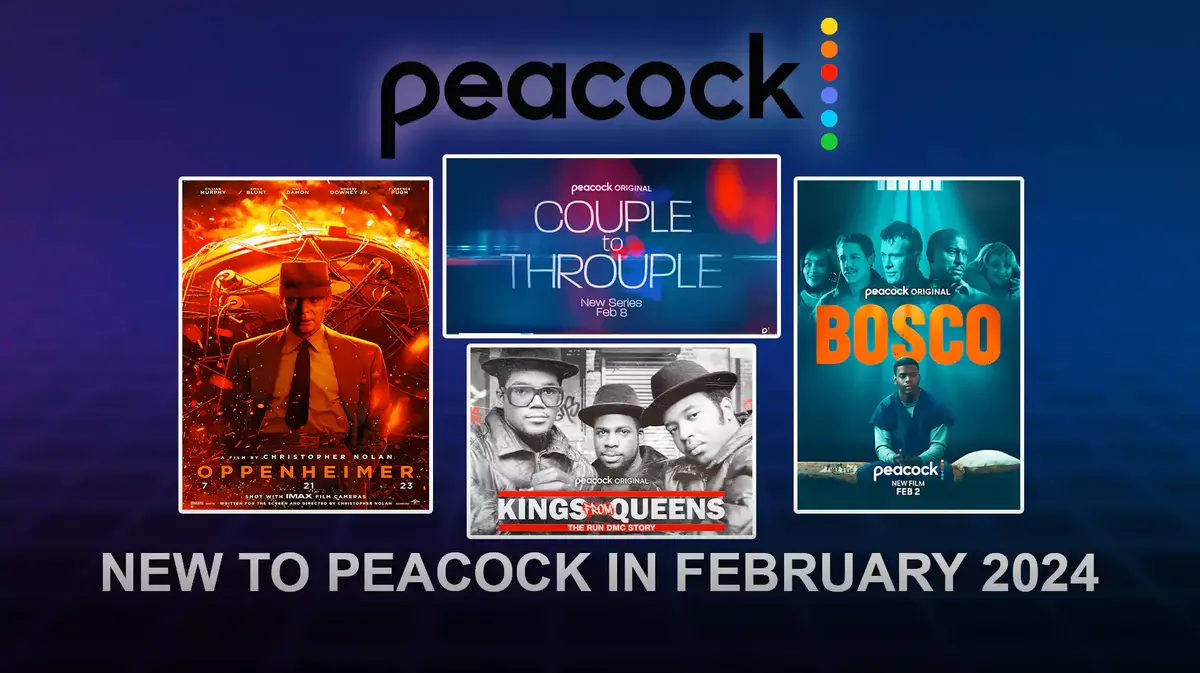New to Peacock in February 2024