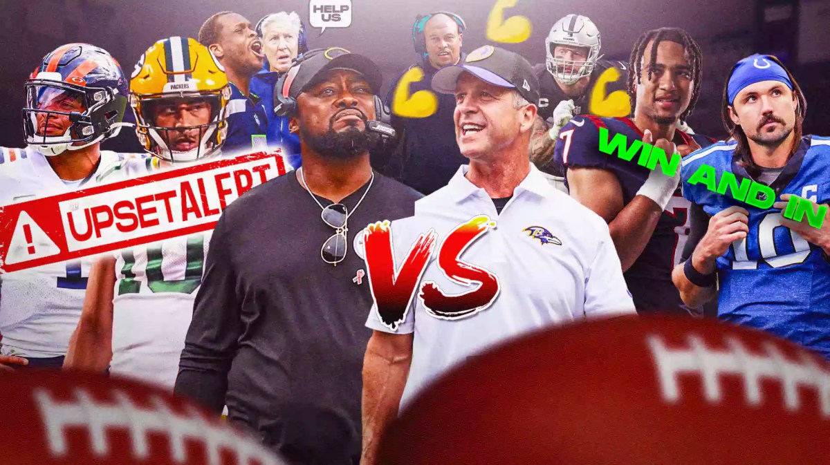 Steelers Ravens starts NFL Week 18 picks, predictions, odds