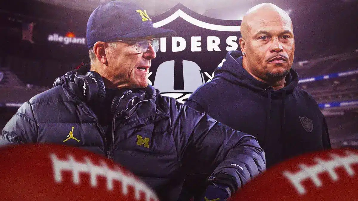 Raiders like Antonio Pierce, but is hiring Jim Harbaugh too tempting?