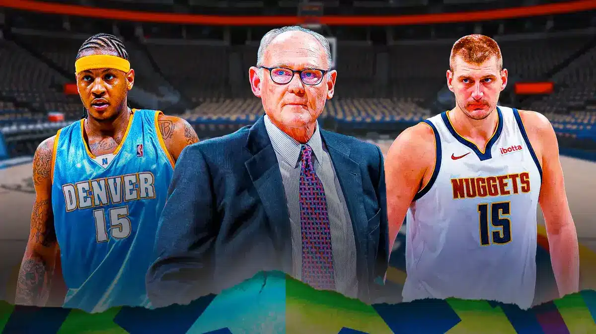 George Karl offered a fresh perspective on Carmelo Anthony's jersey retirement argument amid Nikola Jokic's new-age Nuggets success.