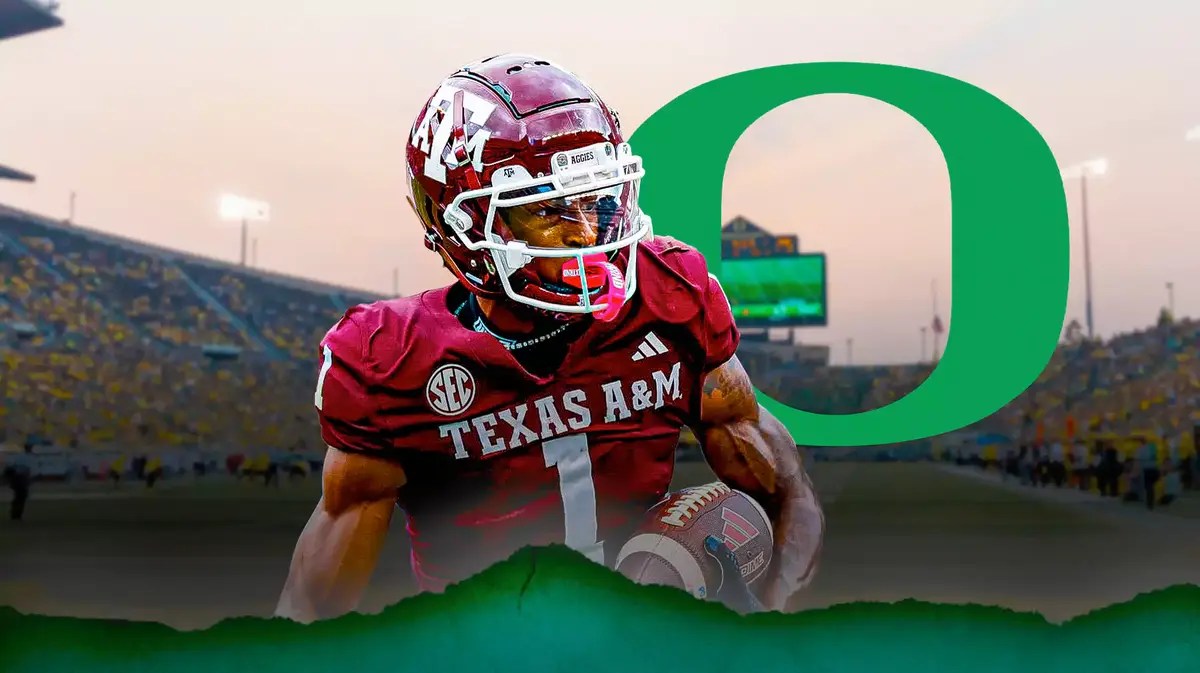 Oregon football snags former Texas A&M WR Evan Stewart in portal