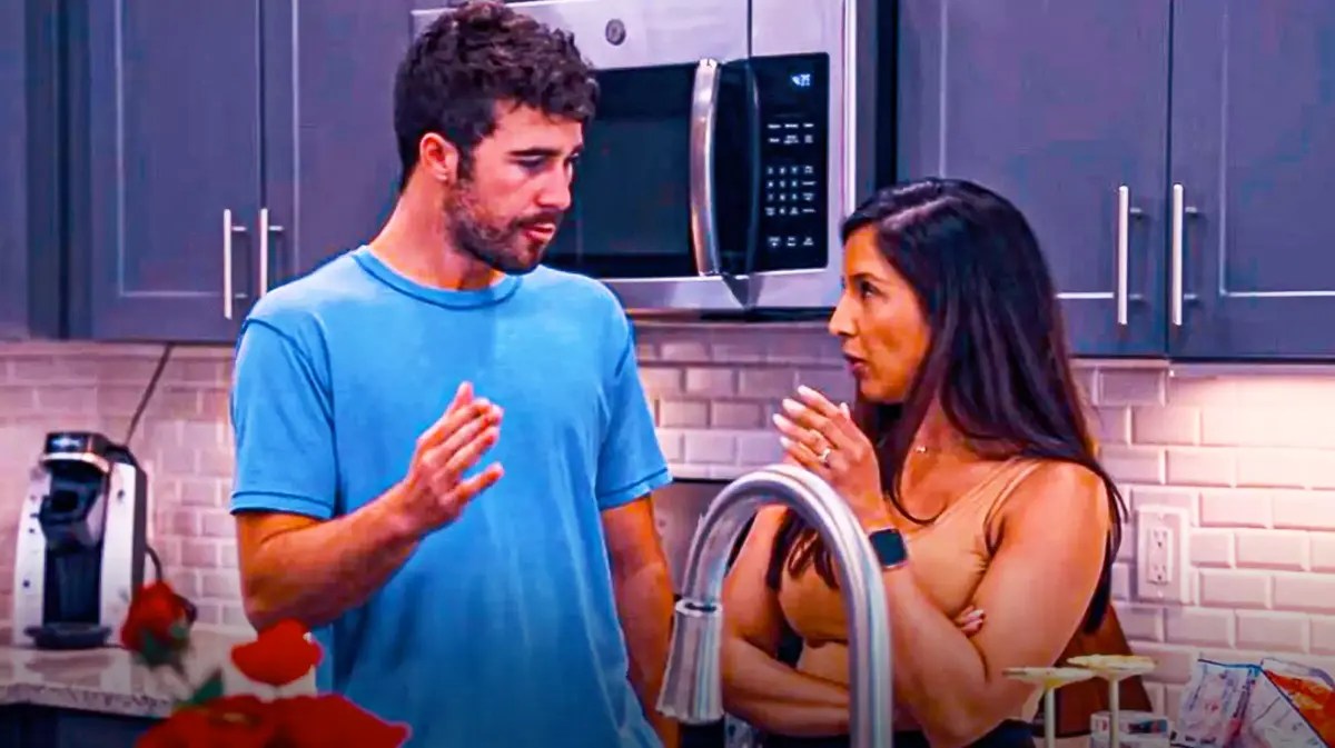 Scene from Love is Blind.