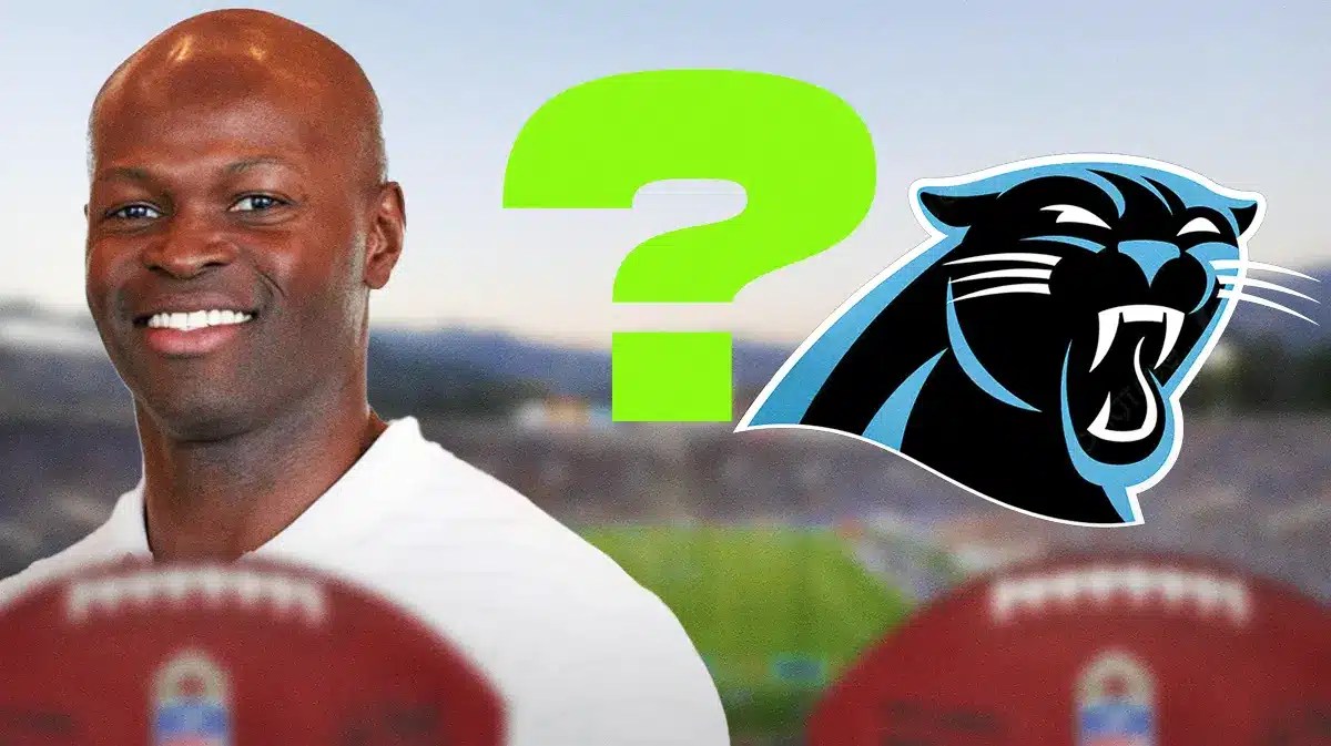 Panthers defensive coordinator Ejiro Evero.