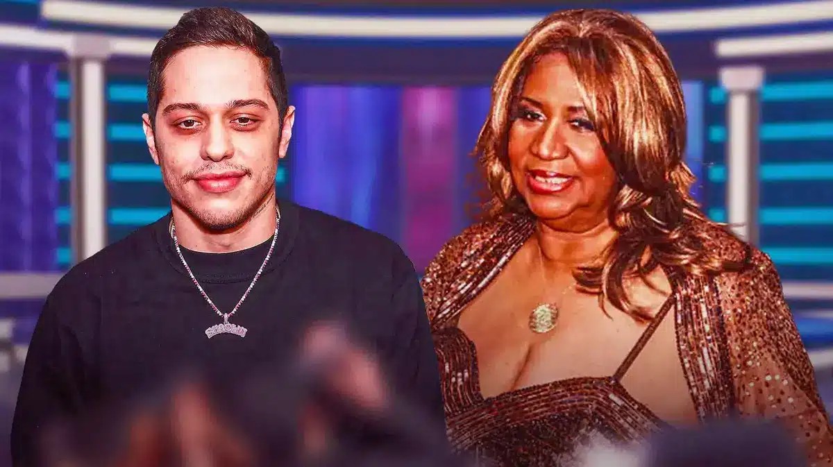 Pete Davidson and Aretha Franklin