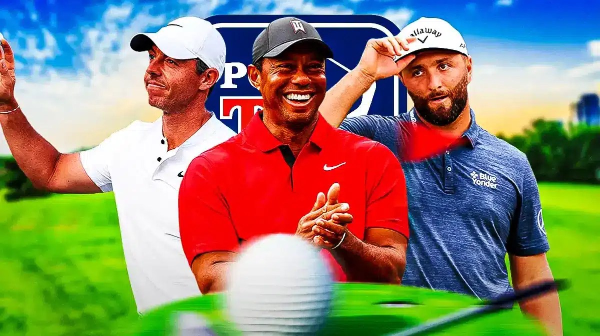 pga tour golf tiger woods rory mcilroy jon rahm