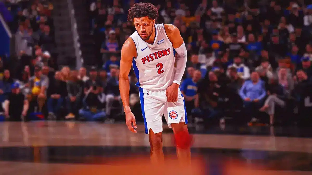 Pistons Monty Williams mentee Cade Cunningham after injury against Nikola Jokic Nuggets