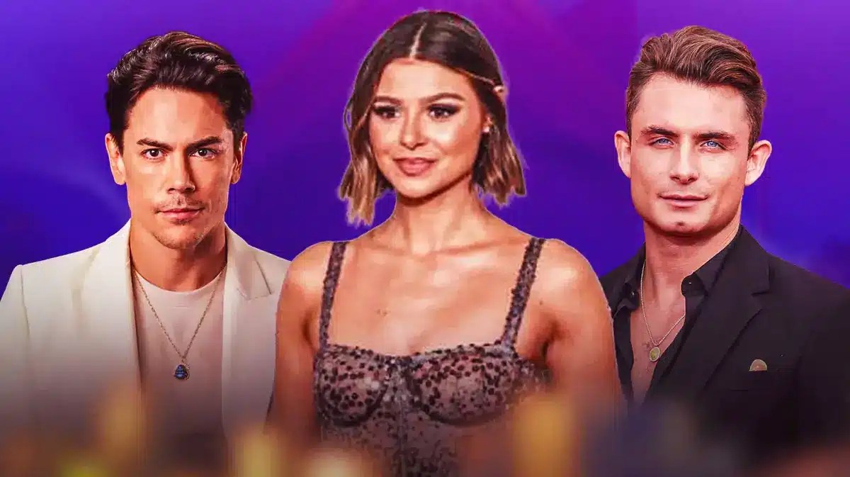Rachel Leviss and Tom Sandoval and James Kennedy