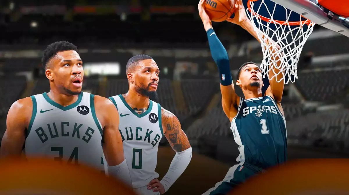 Spurs Victor Wembanyama Giannis and Dame