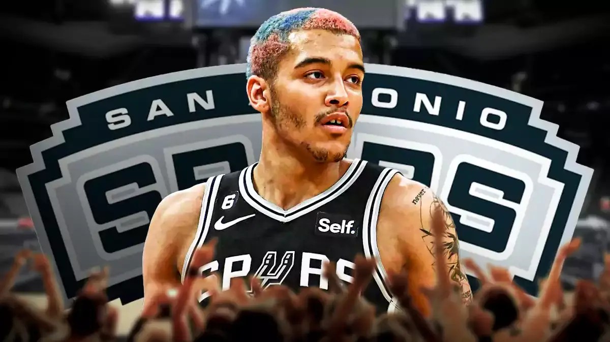 Spurs guard Jeremy Sochan