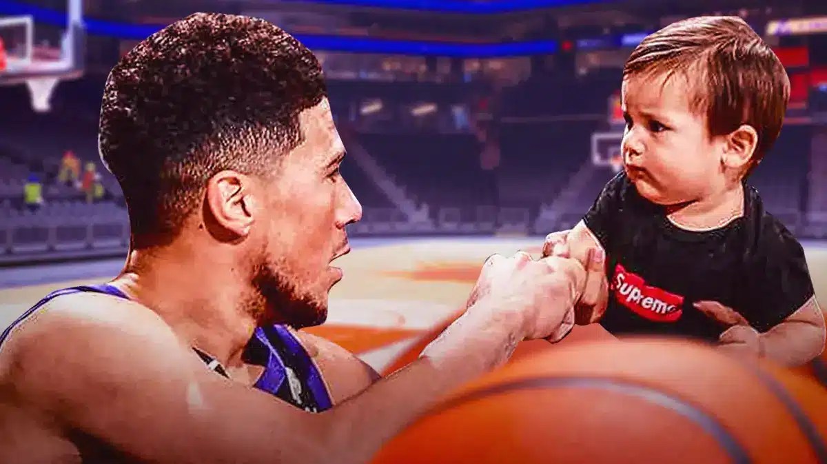 Suns: Devin Booker hilariously explains viral baby fist bump