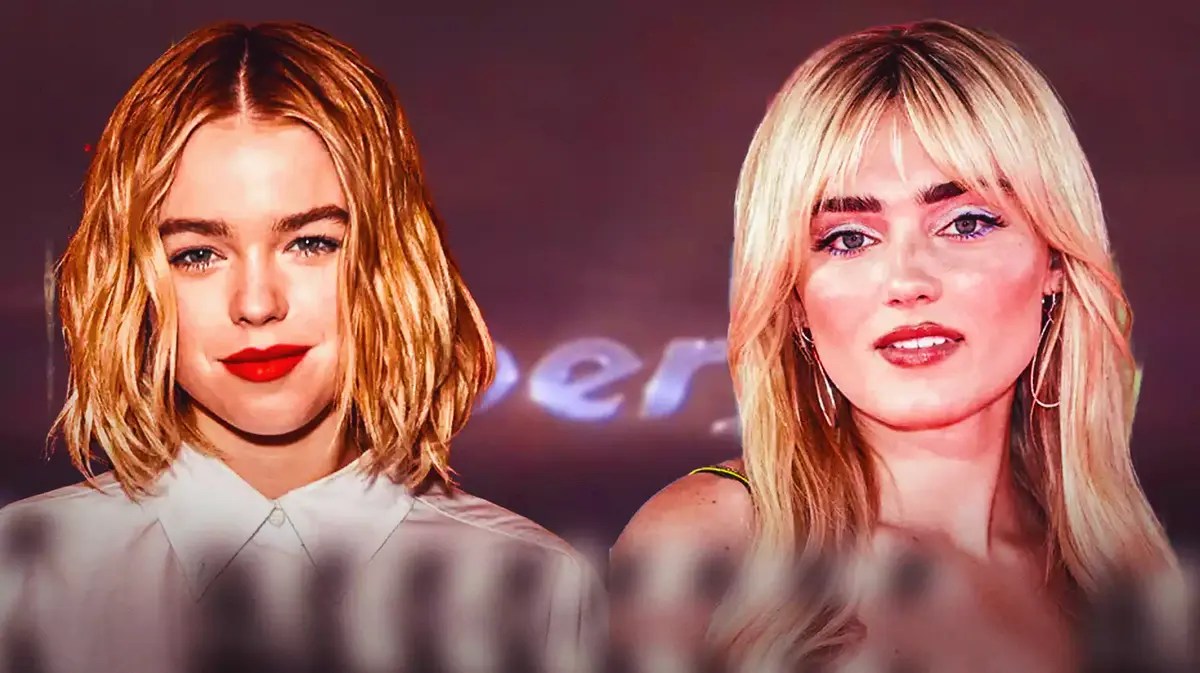 Milly Alcock and Meg Donnelly.