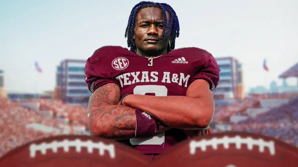 Texas A&M football commit Kelvion Riggins.