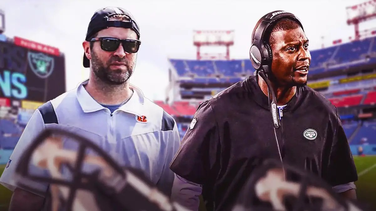 Titans Brian Callahan with Ravens Dennard Wilson after Mike Vrabel departure