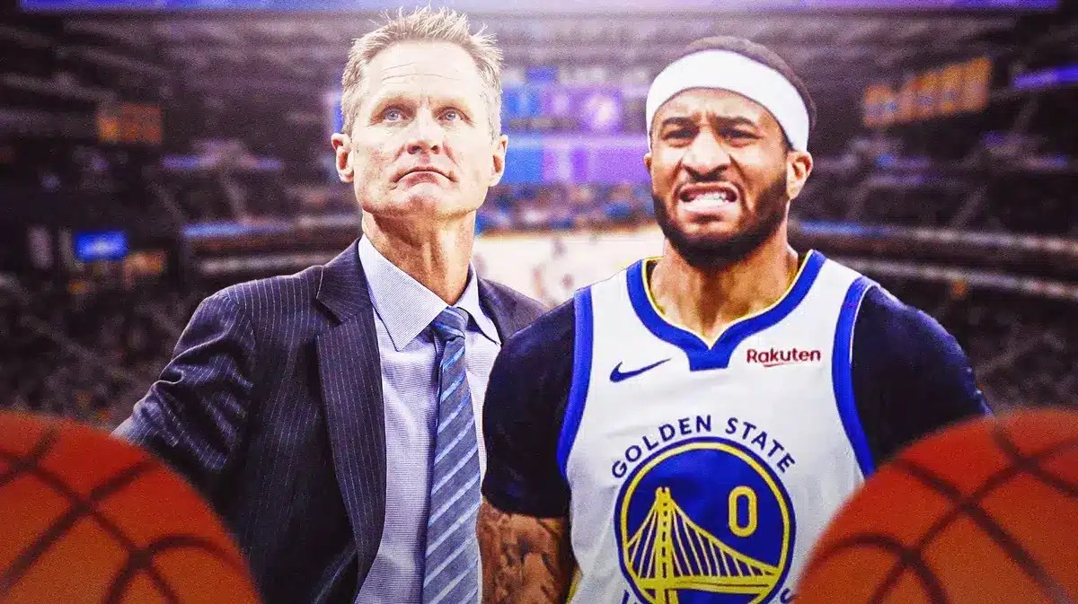 Steve Kerr alongside Gary Payton II
