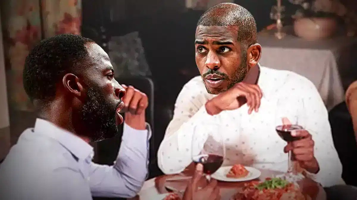 Warriors teammates Chris Paul and Draymond Green squash their beef