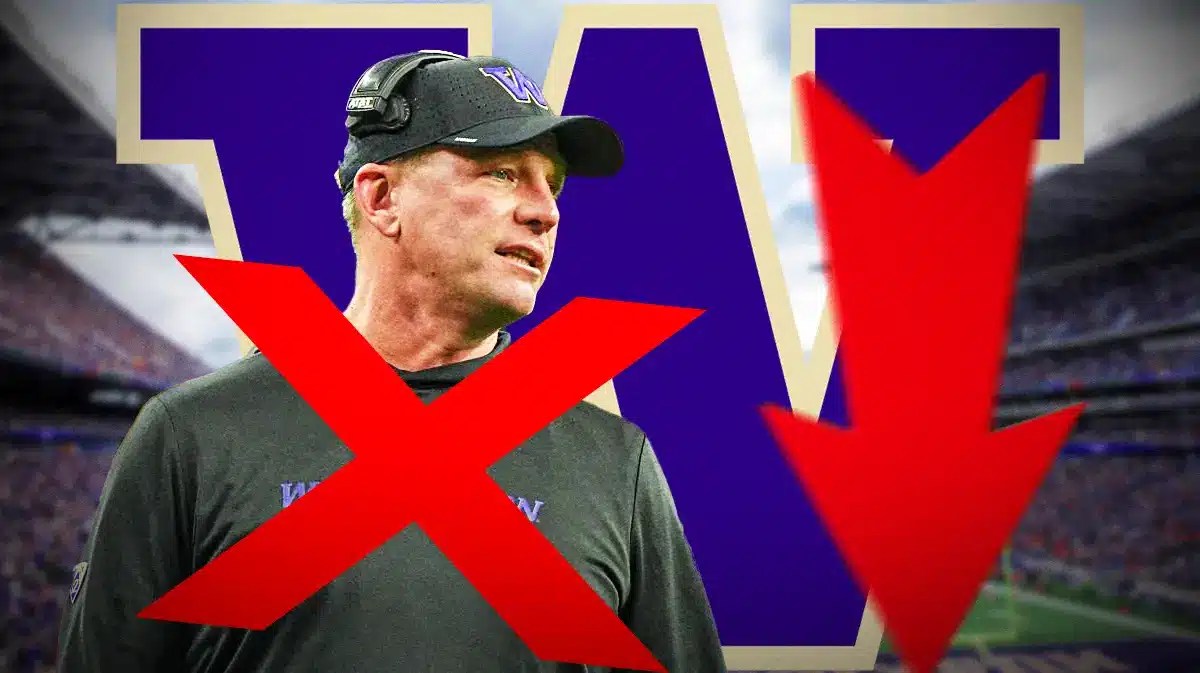 Former Washington and new Alabama football coach Kalen DeBoer.