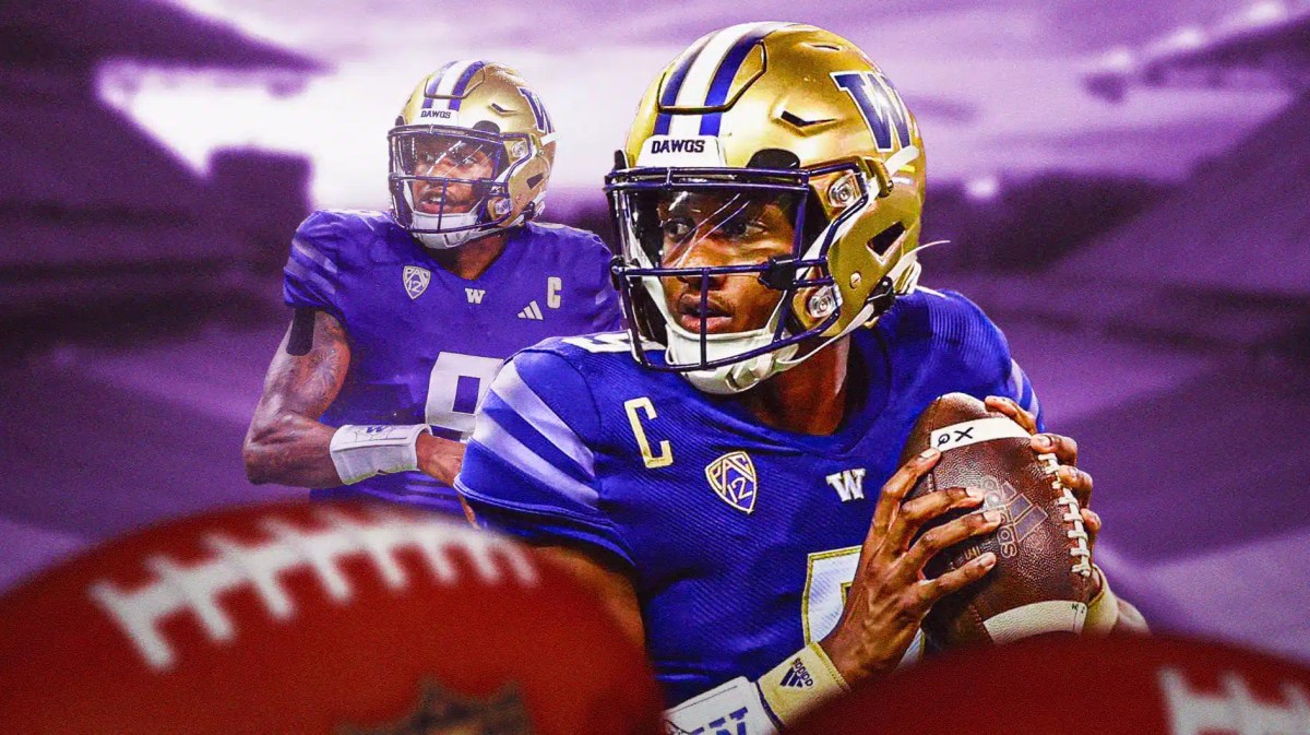Washington football quarterback Michael Penix Jr.