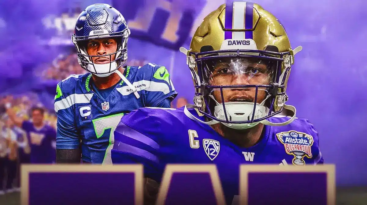 Michael Penix Jr, Huskies, Geno Smith, Washington football, Seahawks