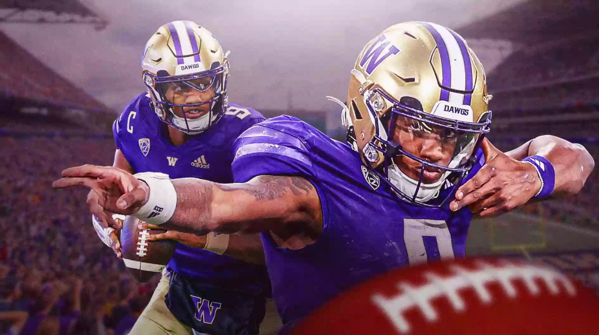 Washington football quarterback Michael Penix Jr.
