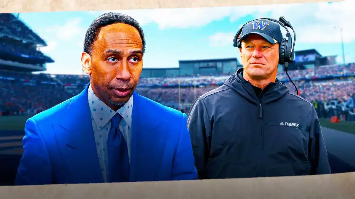 Stephen A. Smith spoke on the possibility of Michigan football losing to Washington football.