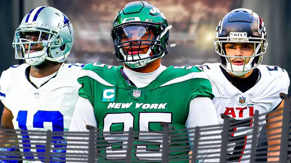Falcons, Falcons trade, Falcons offseason, Michael Gallup, Quinnen Williams, Drake London