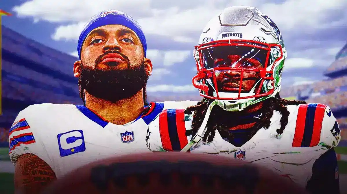 Kyle Dugger of the Patriots and Gabe Davis of the Bills would look good in Bears uniforms