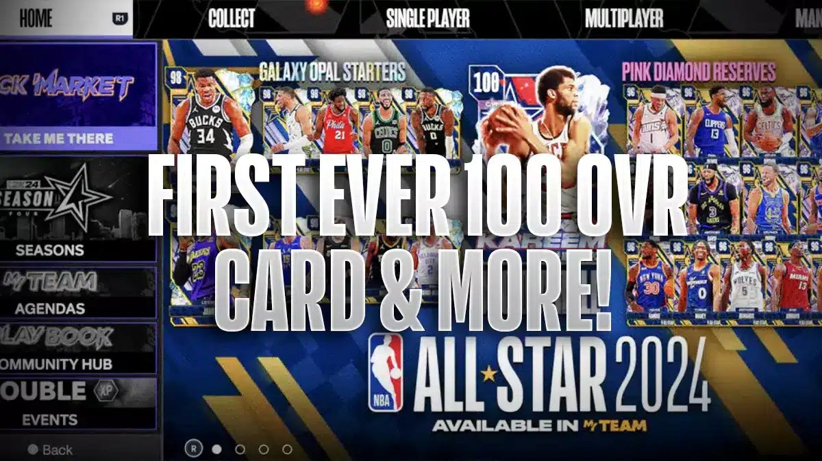 2K24 MyTEAM Adding 100 OVR Kareem Abdul-Jabbar Item