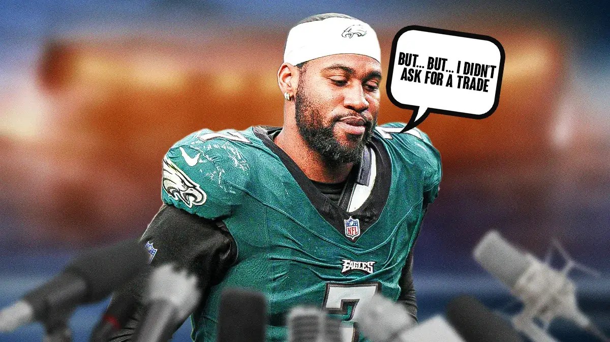Eagels Haason Reddick saying he didn't ask for a trade