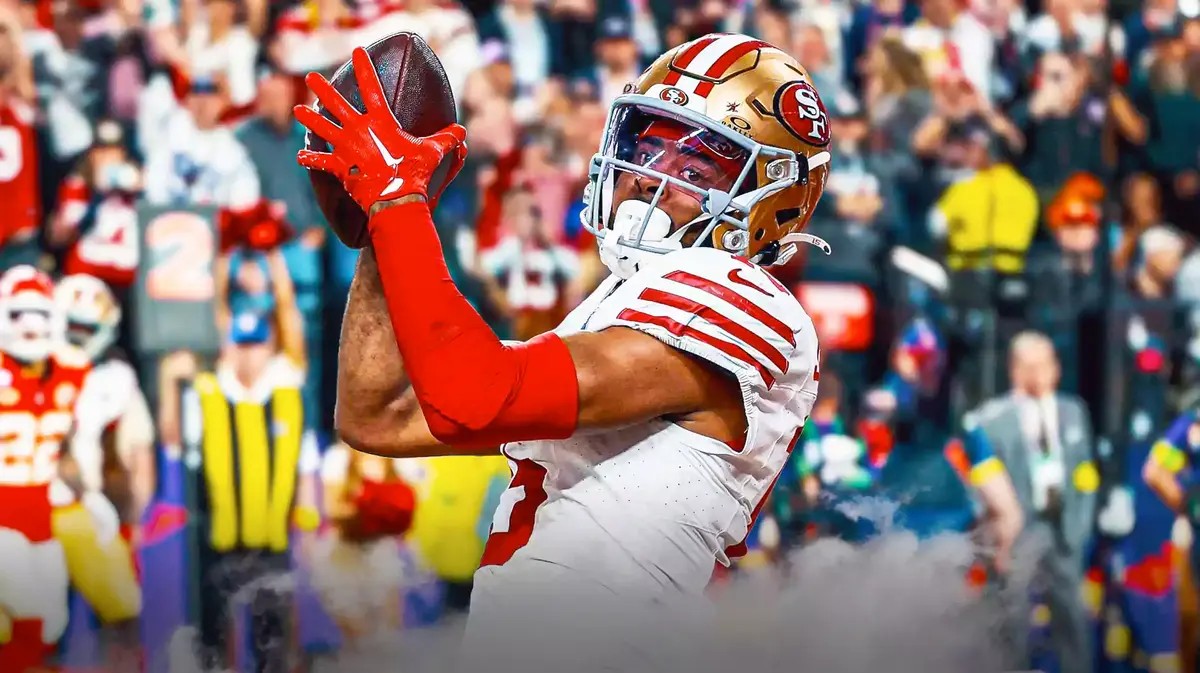 Jauan Jennings has had the game of his life for the 49ers