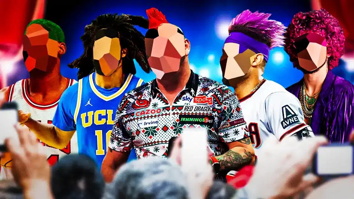 athletes unique hairstyles