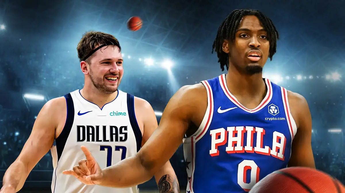 76ers Film Room What Tyrese Maxey Philly Can Learn From Luka Doncic Mavs