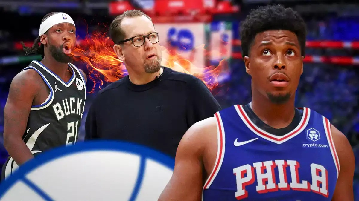 Bucks' Patrick Beverley breathing fire on 76ers' Nick Nurse and Kyle Lowry