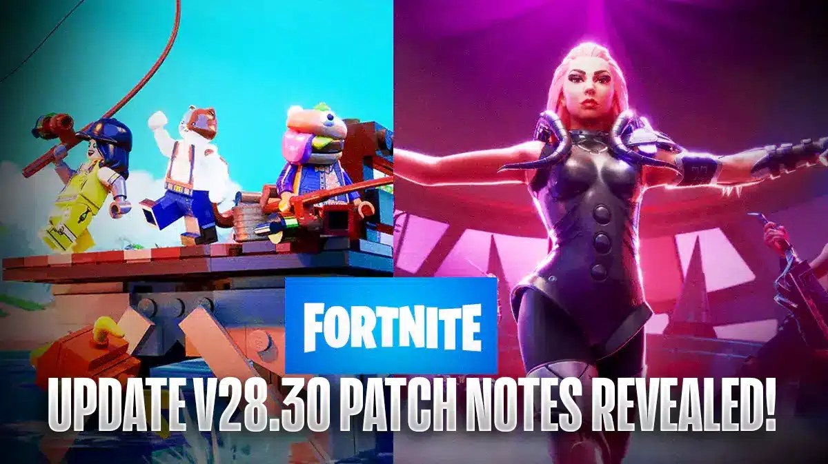 Fortnite V28.30 Update: Adds Fishing, Lady Gaga, & More