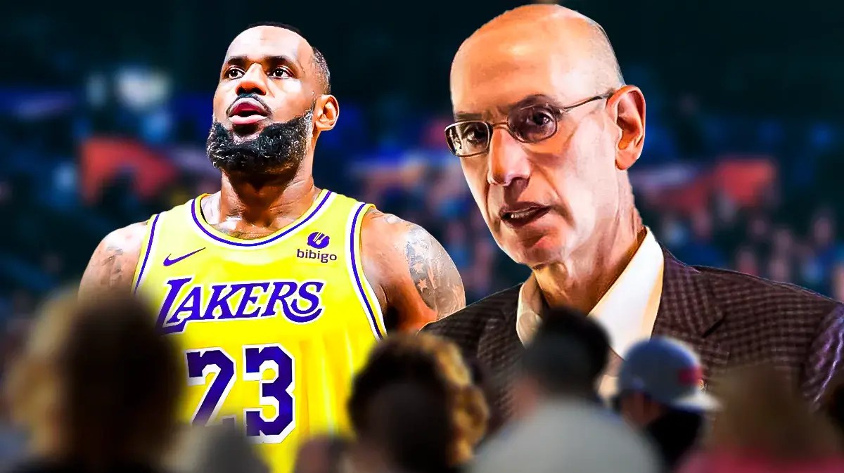 Adam Silver gets brutally honest on NBA outlook after LeBron James retirement