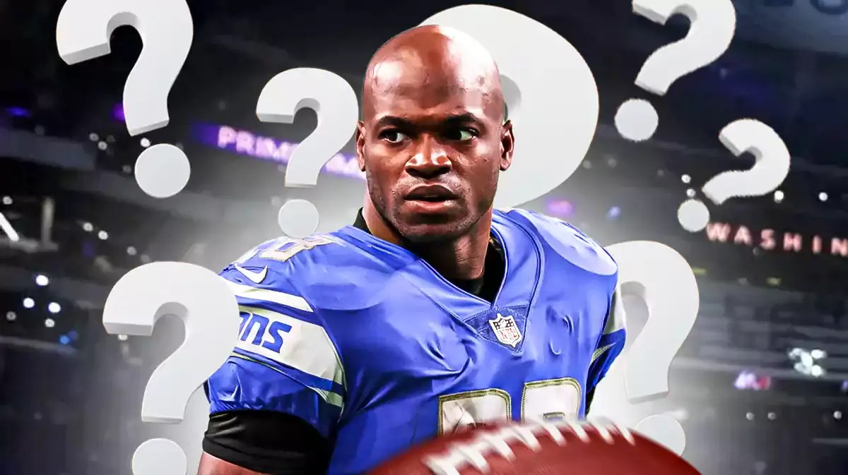 Vikings Lions Redskins NFL legend Adrian Peterson