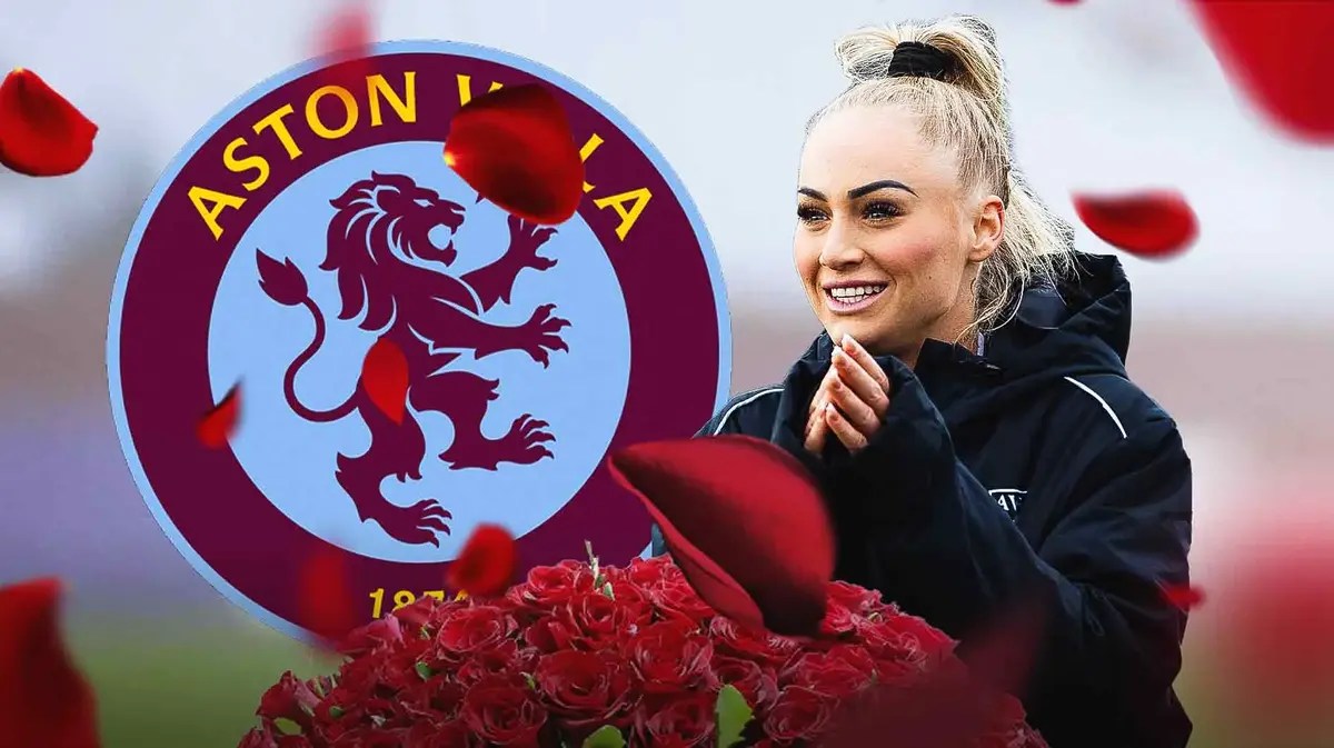 Aston Villa star Alisha Lehmann gets stunned by Valentine's day gift