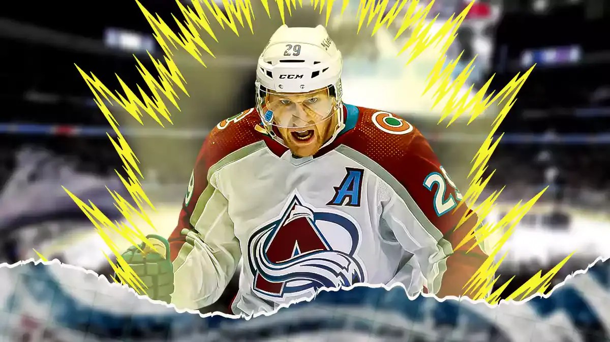 Nathan MacKinnon dominating for the Avalanche.