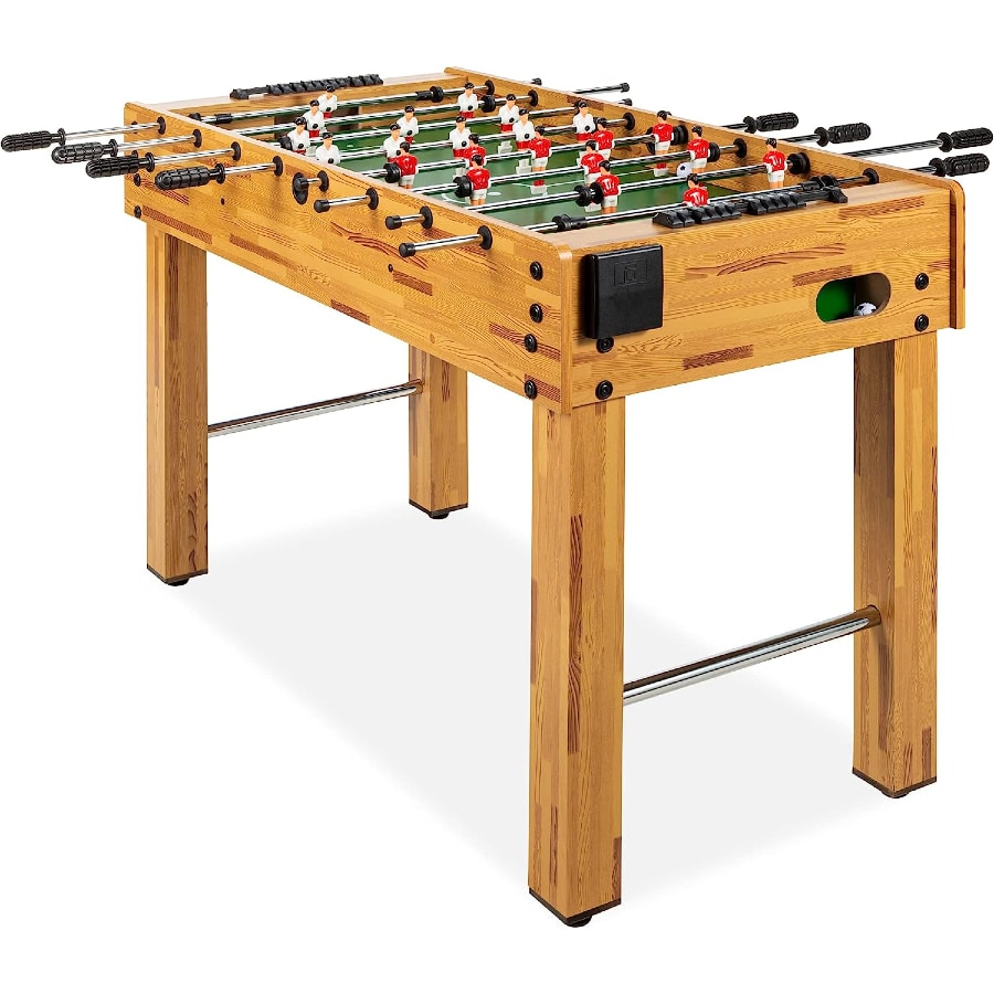 Best Choice Products 48in Competition-Sized Foosball Table on a white background.