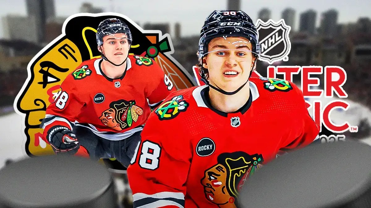 Connor Bedard reacts to Blackhawks hosting 2025 Winter Classic