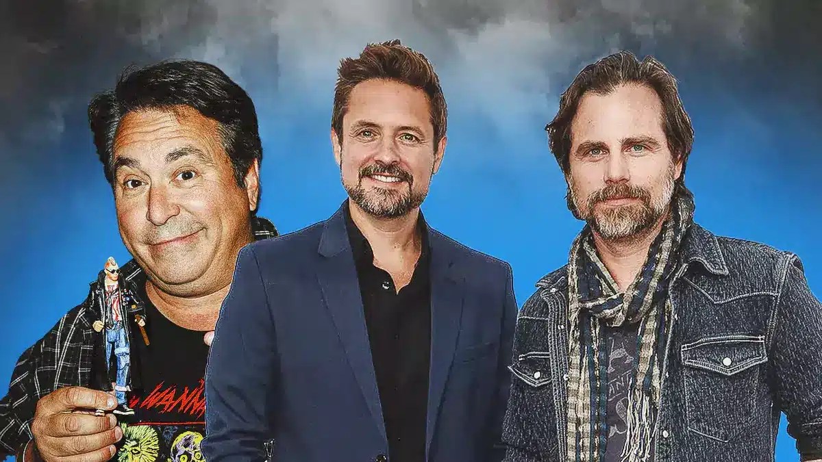 Will Friedle and Rider Strong with Brian Peck.
