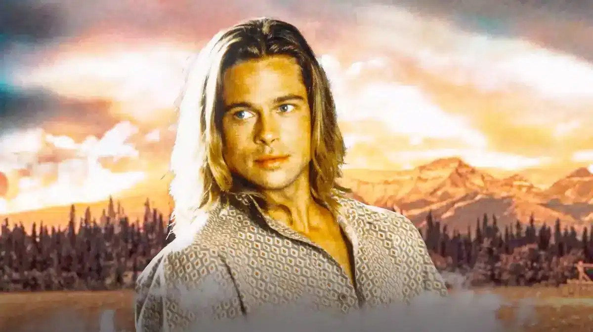 Brad Pitt in Legends of the Fall.