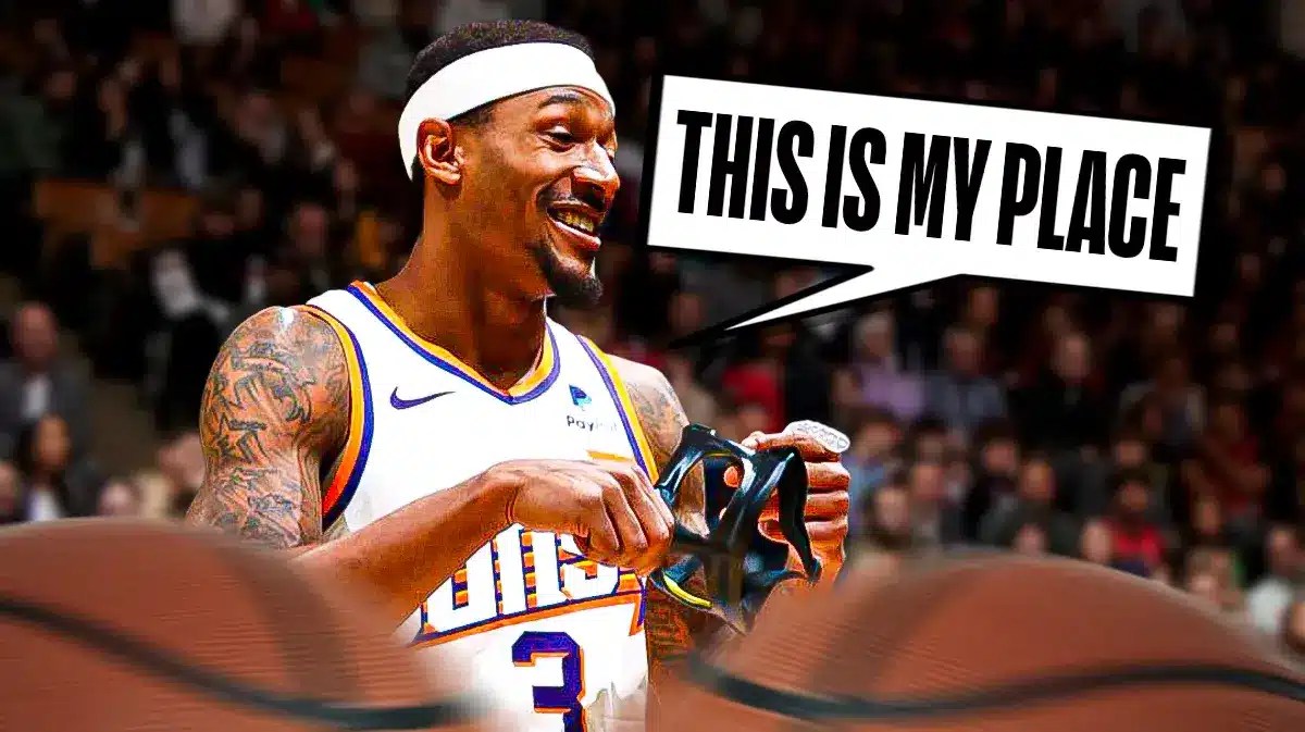 Bradley Beal saying “This is my place”